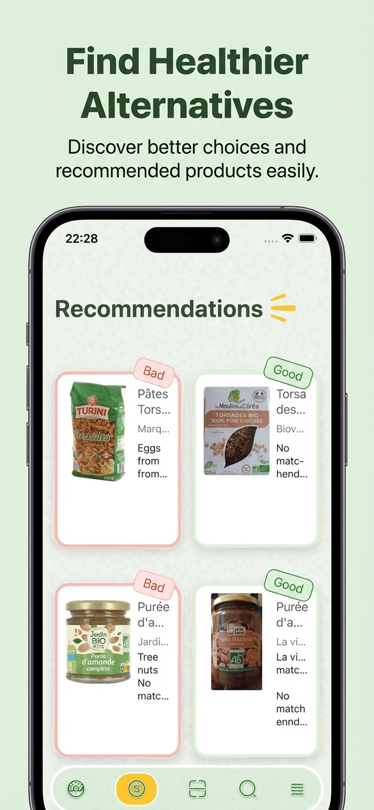 Detect Allergens - Detect 13 different allergens: eggs, gluten, nuts, peanuts, milk, soybeans, fish, sulphites, mustard, celery, sesame, crustaceans and molluscs.